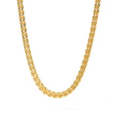 Collana Da Uomo In Oro Giallo