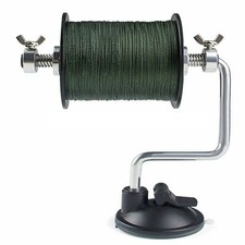 imbobinatore supporto reggi filo pesca mulinello bobinatore a ventosa da banco 