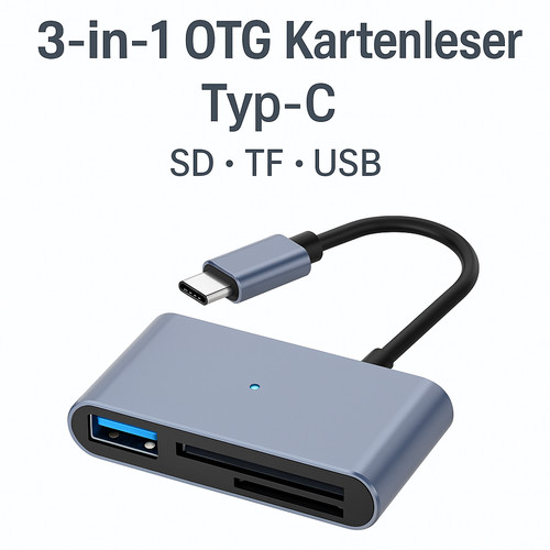 Adattatore lettore schede usb - lettore,
