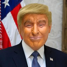 Costume maschera Donald Trump