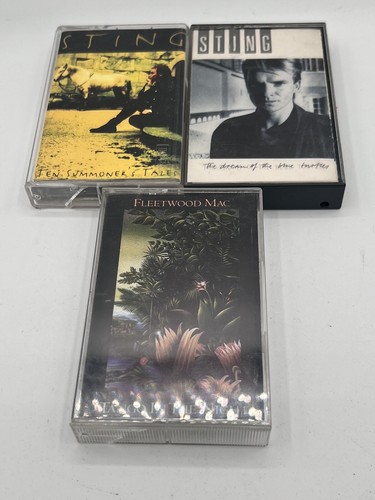 Vintage cassette tape lot - vintage,