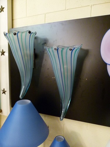 Coppia applique murano - coppia,
