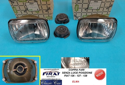 Fari fiat 126 - fiat, 128
