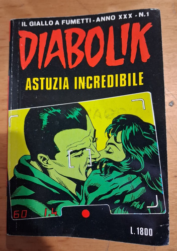 Fumetto diabolik astuzia - fumetto,