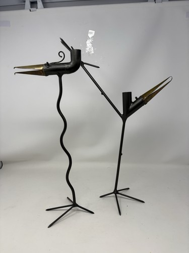Coppia candelabri scultura - coppia, di