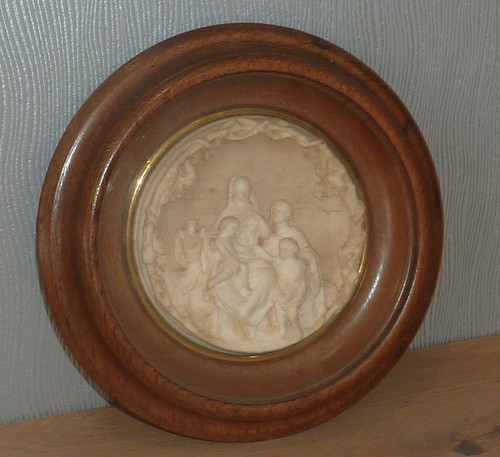 Médaillon religieux vierge - médaillon,