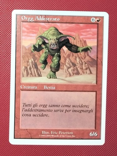 Orgg addestrato magic - ita,