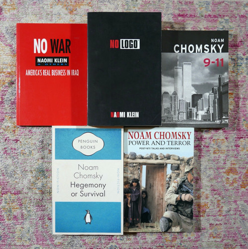 Noam chomsky noami klein 5x - noami,