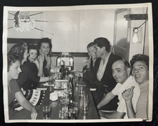 Foto scena bar cena vintage
