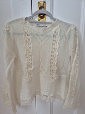 Maglione ZARA, S. ecrù/beige
