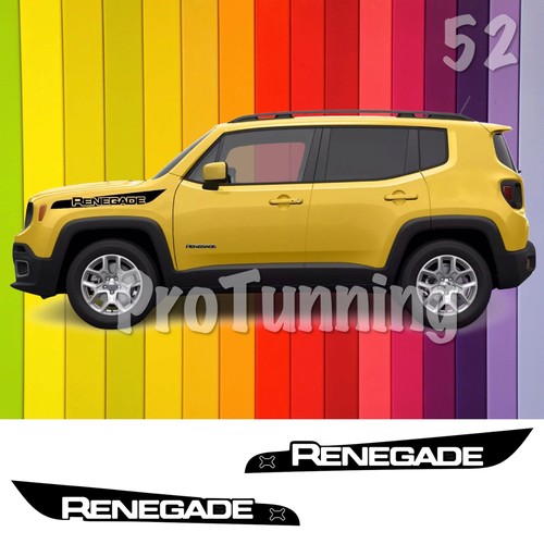 Jeep renegade strisce adesivo - renegade,