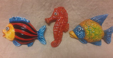 Lotto 2 pesci e cavalluccio in