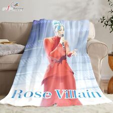 Plaid in pile Rose Villain