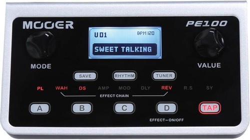 Mooer pe100 portable pedaliera - mooer,