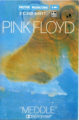 Pink floyd meddle cassette - pink,
