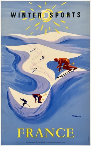 Poster vintage originale - originale, sport