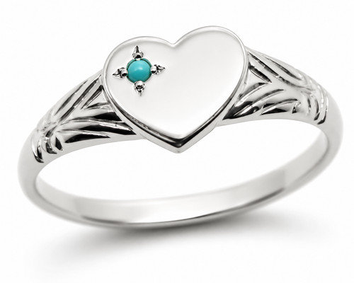 Misura anello sigillo cuore - anello,