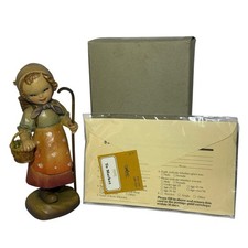 ANRI Sculture in legno Ferrandiz "Al mercato" statuina 6 pollici, 463/2250, con scatola