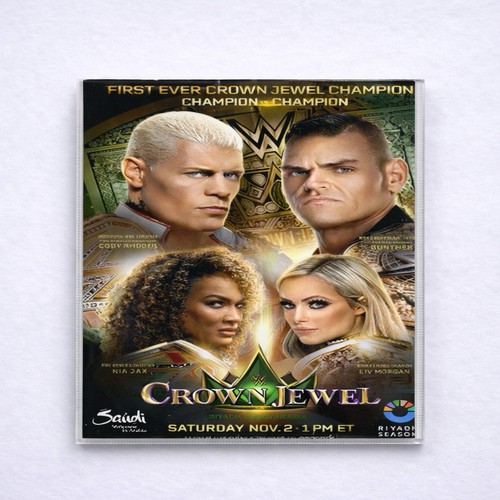 Dvd wwe crown jewel 2024 - wwe,