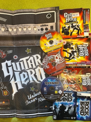 Guitar hero rock band - band, ps3