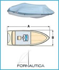 TELO COPRIBARCA RICOVERO IMBARCAZIONE COPRI BARCA IMPERMEABILE - VARIE MISURE