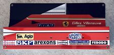 WOW!! Insegna stile auto da corsa Gilles Villeneuve FORMULA 1 F1