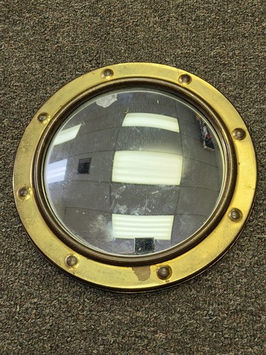 Specchio oblò ottone - , moderno
