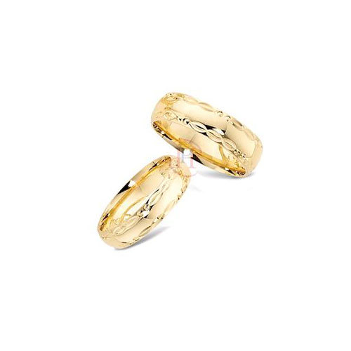 Fede nuziale oro giallo 9ct - fede,