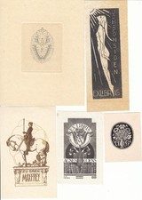 12 Exlibris Bookplate Fundus
