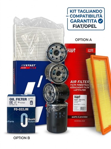 Kit tagliando fire - 1.2, gpl