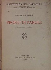 Migliorini PROFILI DI PAROLE