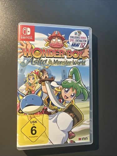 Wonder boy asha monster - boy:,