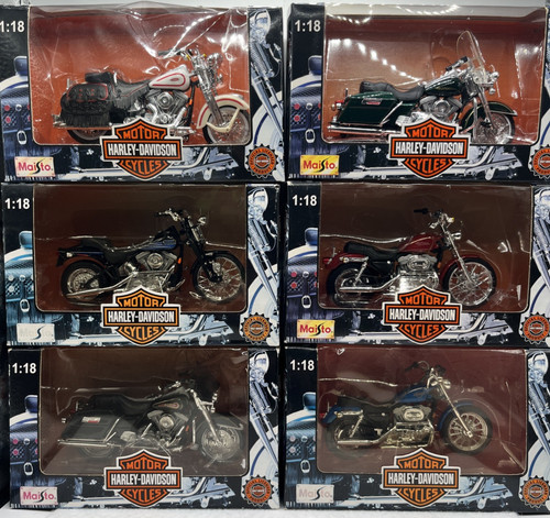 Set moto maisto harley - moto,
