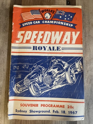 Programma australian speedcar - programma,