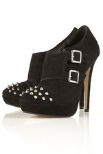 TopShop pelle Camoscio Borchie