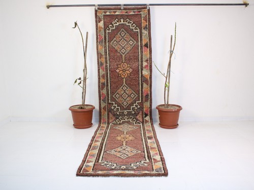 Tappeto runner turco - , vintage