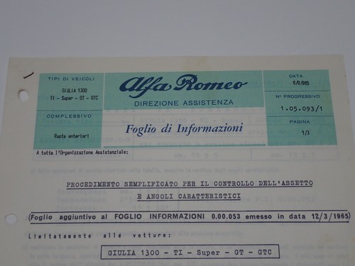 Alfa romeo giulia 1300 - alfa,