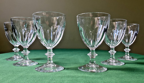 Lot verres eau cristal - verres, à