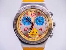 Swatch Irony Chrono Game Starter FIVB YCS487 - Vintage Quartz Watch 2007 39mm