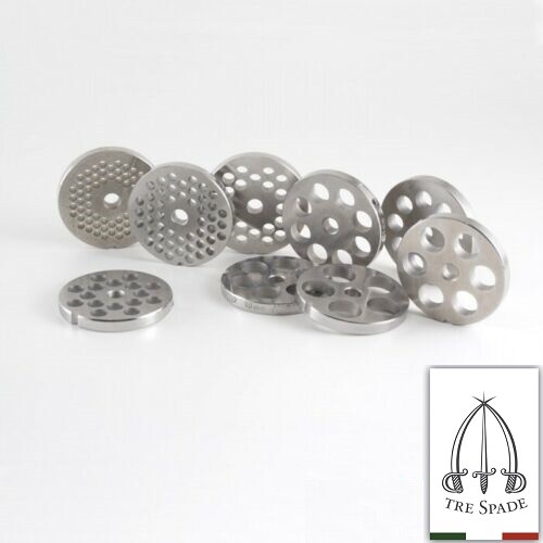 Tre spade piastra - acciaio, inox