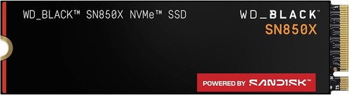 Black sn850x 4tb nvme ssd - black,