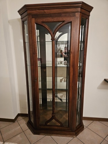 Credenza vetrina antica - credenza,