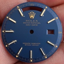 Rolex Pie Pan Blue Dial For