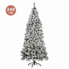 Albero Natale 240 cm innevato