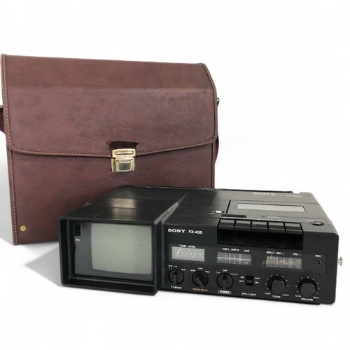 Sony 406 vhf uhf tv - sony, fx-406