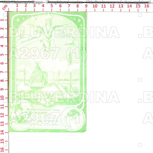 A2967 congedo militare treno - a2967,