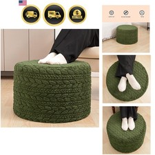 Pouf rotondo poggiapiedi