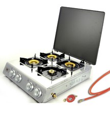 Acciaio Inox Fornello a Gas 4