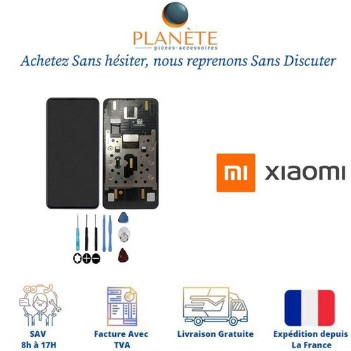 Ecran lcd vitre tactile - et,