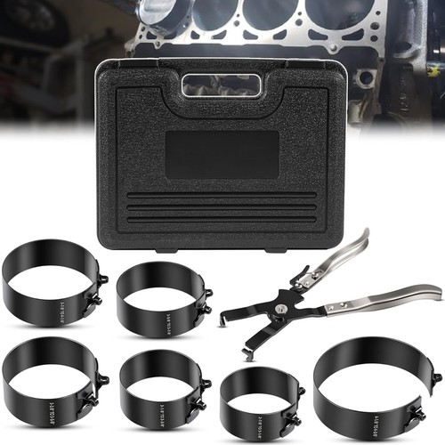 Piston ring compressor tool - piston,